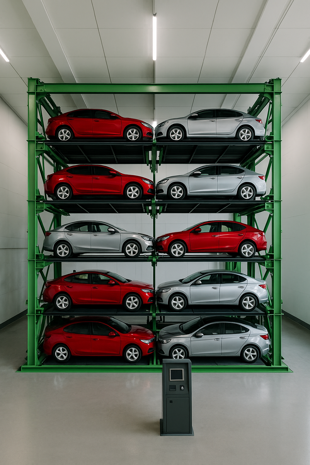 Mechanical tower parking